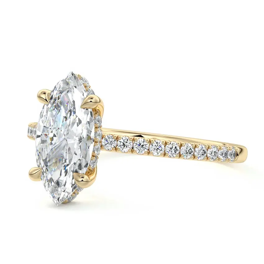 NIKKI MARQUISE 18K GOLD - Image 2